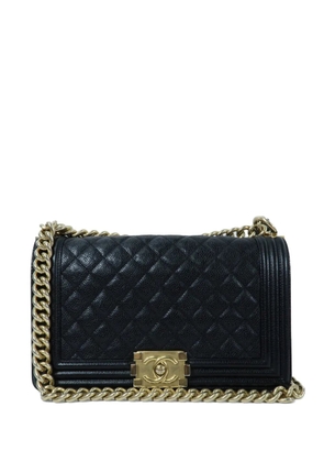 CHANEL Pre-Owned 25 Boy Caviar leather shoulder bag - Black