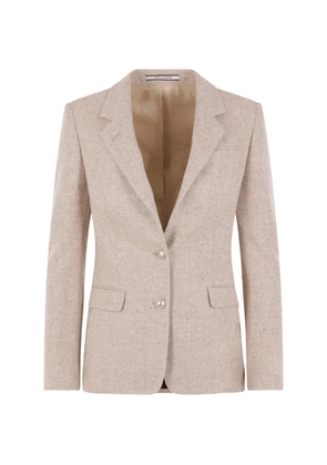 Tagliatore herringbone-weave jacket - Neutrals