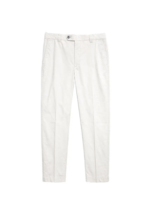 LES HÉRITIERS pressed-crease tailored trousers - Neutrals