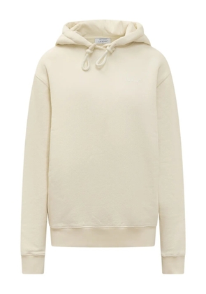 Off-White cotton hoodie - Neutrals