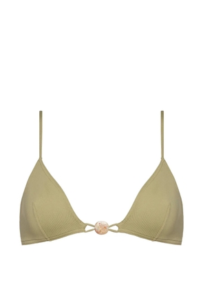 ERES Alva small triangle bikini top - Green