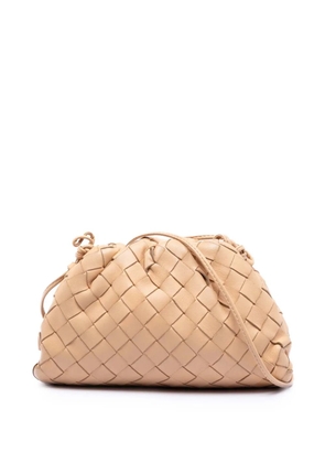 Bottega Veneta Pre-Owned 2012-2026 Nappa Intrecciato The Mini Pouch crossbody bag - Brown