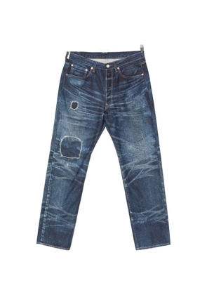 Junya Watanabe belt-loop pocket jeans - Blue