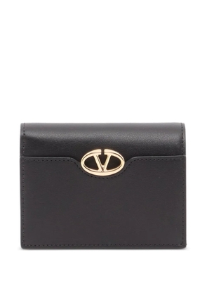 Valentino Garavani VLogo the Bold edition small calfskin wallet - Black