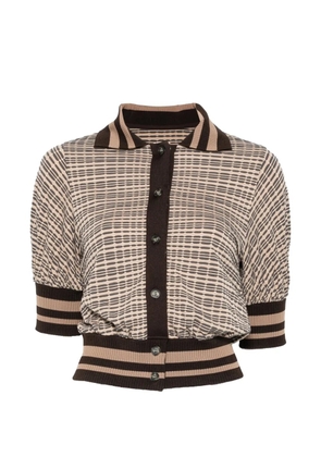 Antonio Marras buttoned polo shirt - Neutrals