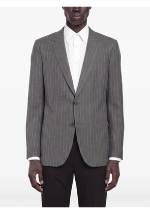 Valentino Garavani pinstripe single-breasted blazer - Grey