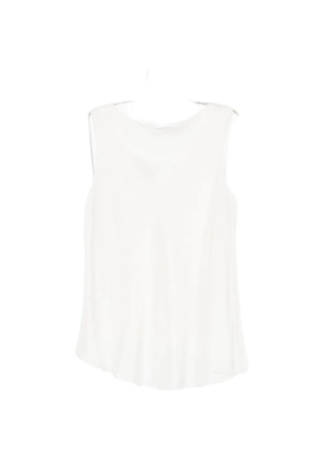 SUSANNE BOMMER sleeveless satin top - Blue