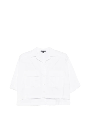 James Perse patch-pocket short-sleeve shirt - White