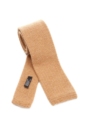 Al Duca D’Aosta 1902 knitted cashmere tie - Neutrals