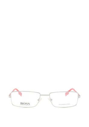 BOSS rectangle-frame glasses - Silver