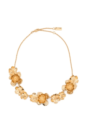 Chloé Bouquet flower necklace - Gold