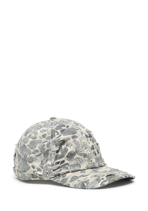 Diesel C-Steven camouflage-pattern cap - Green
