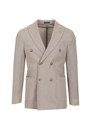 Al Duca D’Aosta 1902 double-breasted peak-lapel jacket - Neutrals