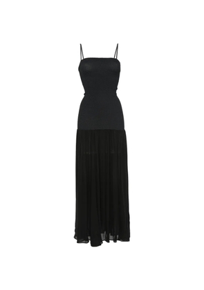 Hunza G Nancy maxi dress - Black
