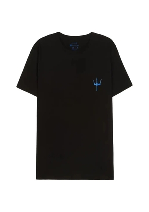 Osklen trident-print T-shirt - Black