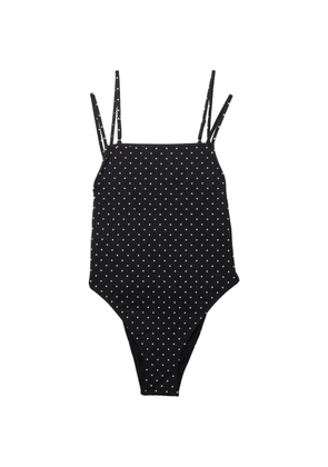 TOM FORD polka-dot swimsuit - Black