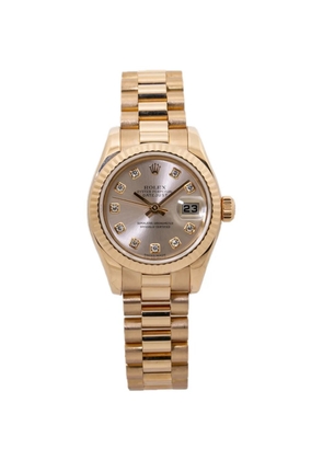 Rolex pre-owned Datejust 26mm watch - Neutrals