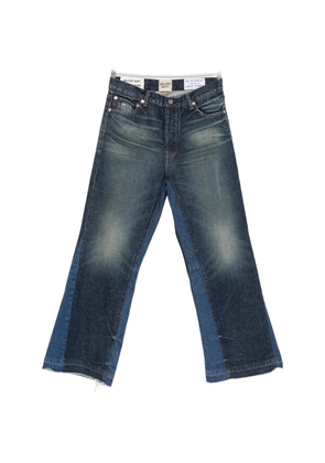 GALLERY DEPT. belt-loop logo-patch jeans - Blue