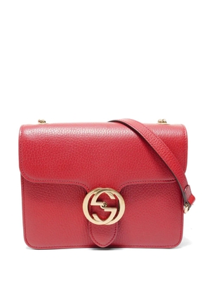 Gucci Pre-Owned 2016-2025 Interlocking G crossbody bag - Red