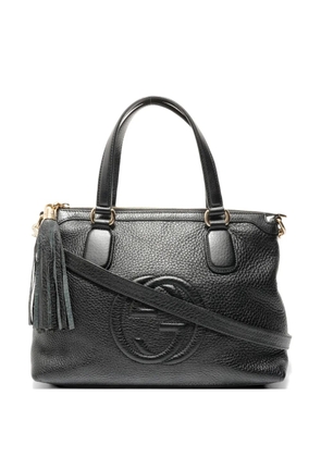 Gucci Pre-Owned 2000-2010s Soho tassel handbag - Black