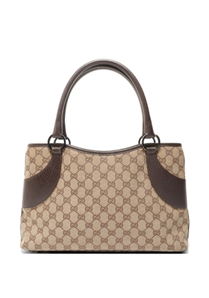 Gucci Pre-Owned 1990-2010s GG Canvas handbag - Neutrals