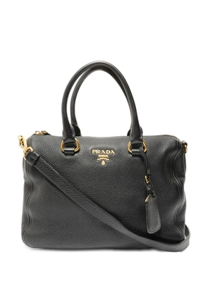 Prada Pre-Owned 2010-2020s Vitello Daino handbag - Black