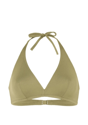 ERES Gang full-cup triangle bikini top - Green