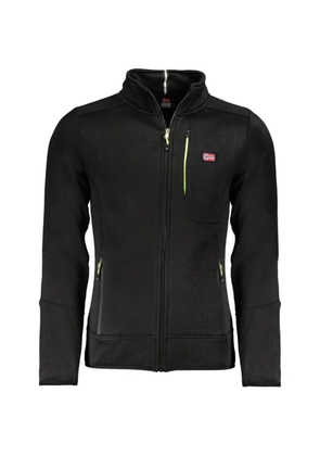 Norwegian Rain zip-up sweater - Black