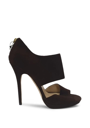 Jimmy Choo Pre-Owned Lagoon open-toe sandals - Brown