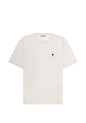 Premiata logo-print T-shirt - Neutrals