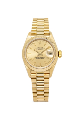Rolex Datejust fluted bezel 26mm watch - Gold