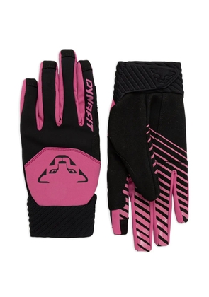 DYNAFIT DNA logo-print panelled gloves - Black