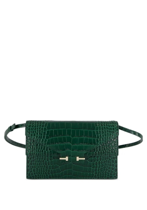 TOM FORD crocodile-effect shoulder bag - Green