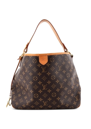 Louis Vuitton Pre-Owned Delightful Handbag Monogram Canvas MM hobo bag - Brown