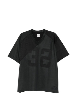 Arte Antwerp logo-embroidered round-neck T-shirt - Black