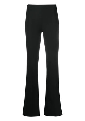 Blanca Vita fitted flare trousers - Black