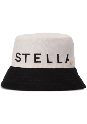Stella McCartney logo-print bucket hat - Neutrals