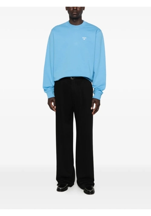 Arte Antwerp logo-embroidered sweatshirt - Blue