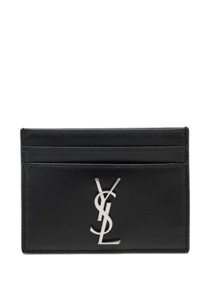 Saint Laurent Cassandre card holder - Black