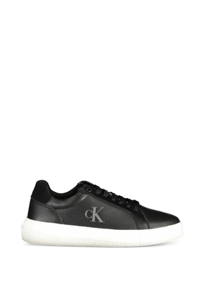 Calvin Klein logo-embossed sneakers - Black