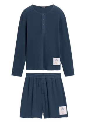 Jacquemus Melao T-shirt and shorts set - Blue