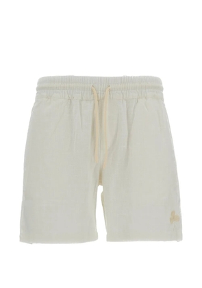 Portuguese Flannel drawstring shorts - Neutrals