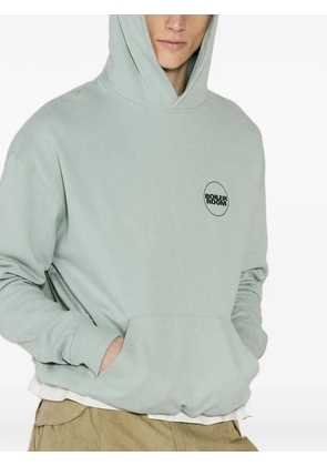 Boiler Room logo-print hoodie - Green