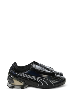 PUMA VS-1 Contact touch-strap patent sneakers - Black