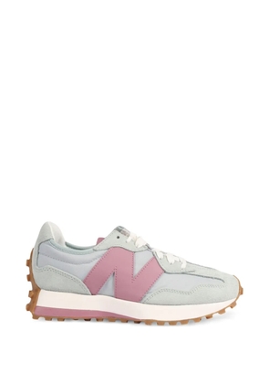 New Balance 327 suede-panelled sneakers - Blue