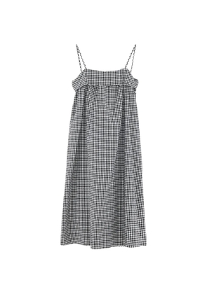 Bellerose Tokyo gingham-check dress - Black
