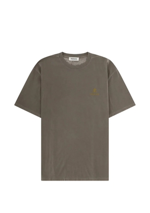 Premiata logo-print T-shirt - Grey