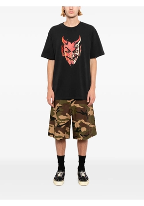 Melt graphic-print T-shirt - Black