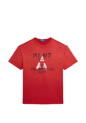 Polo Ralph Lauren graphic-print t-shirt - Red