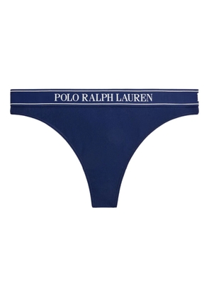 Polo Ralph Lauren logo-band thong - Blue